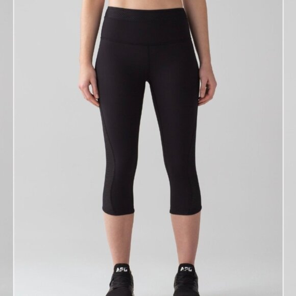 Lululemon Keep Score Crop (17")Black - Picture 2 of 12